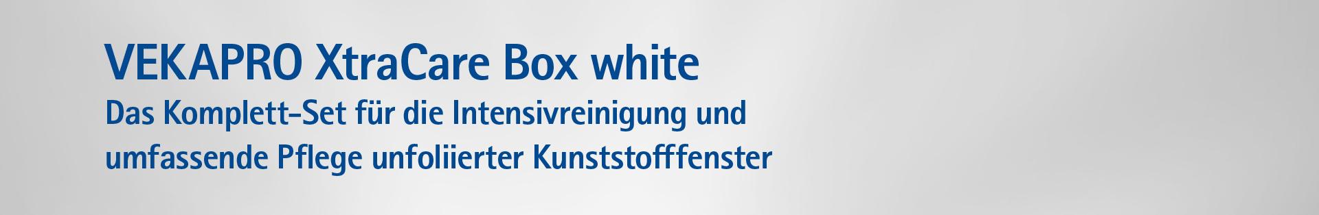 VEKAPRO XtraCare Box white VEKAPRO XtraCare Box white